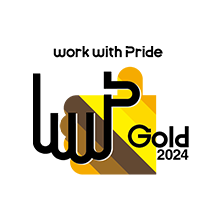 work with Pride 2024 ゴールド